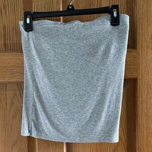 Aerie Light Gray tube top